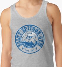 Salty Spitoon Gym- Blue Tank Top