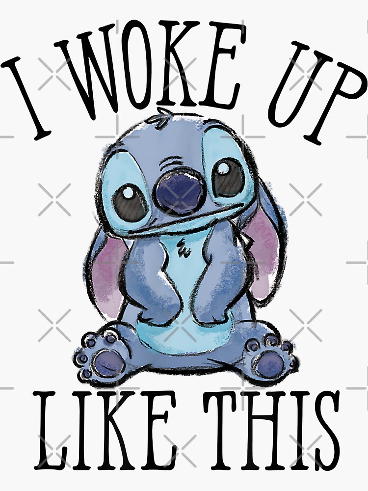 Gifts For Women Stitch Cartoons For Lilo Children Graphic For Fans Sticker  for Sale by MadelynLane