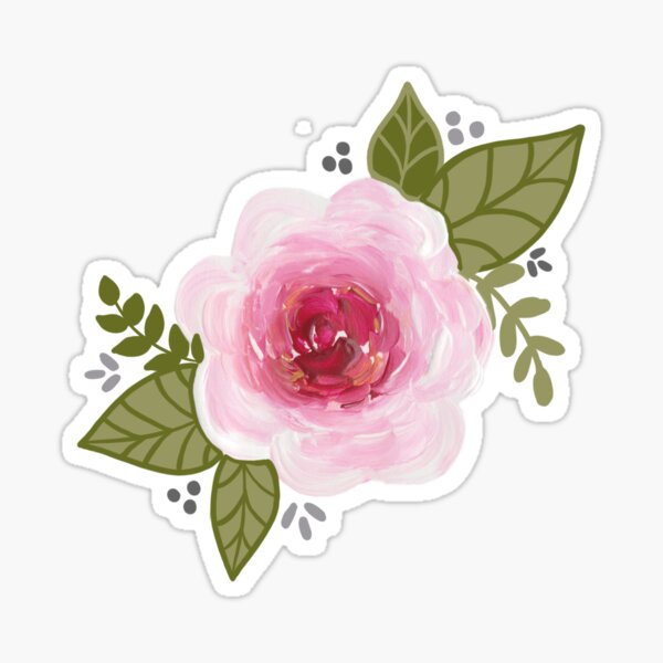 Floral Sticker