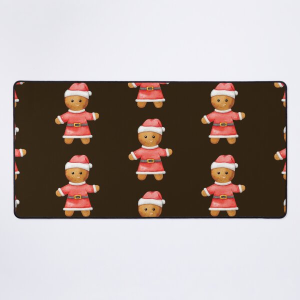 Item preview, Adorable Gingerbread Girl in a Santa Suit designed and sold by Alicia Chee.