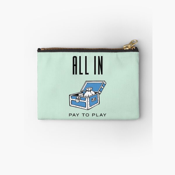 Item preview, Monopoly game style ALL IN PAY TO PLAY designed and sold by mochiron.