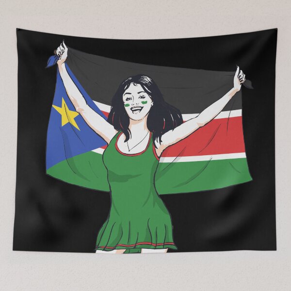 Item preview, I Love South Sudan designed and sold by feether-store.