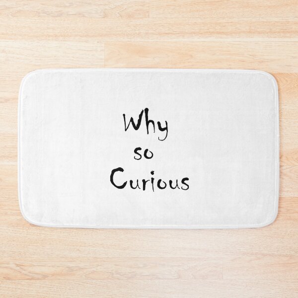 Item preview, Why so Curious designed and sold by Bend-The-Trendd.