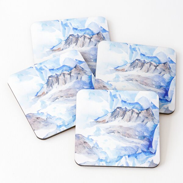 Item preview, Abstract Ice and Mountain Impression designed and sold by Arkneer.