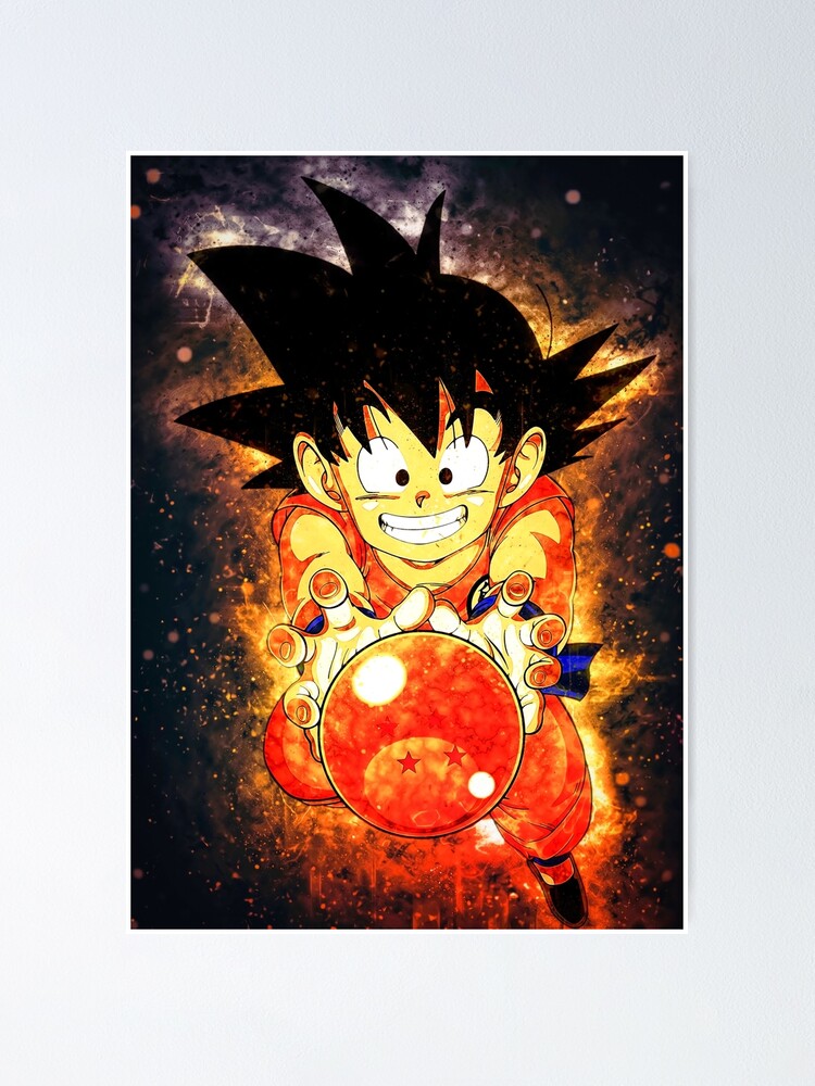 dessin de goku pour enfant