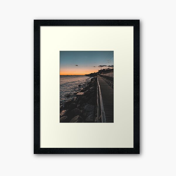 Amathunta Walks - Limassol Cyprus Framed Art Print