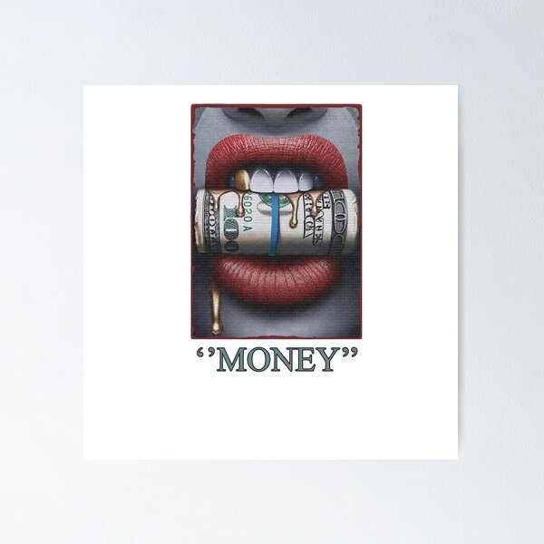 Luxury Dollar Lips Mouth  Money Lips Art, Lips Artwork, Lips Wall Art