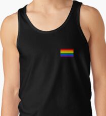 Gay Pride Flag - Minimalist T-Shirt Tank Top