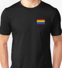 Gay Pride Flag - Minimalist T-Shirt Unisex T-Shirt