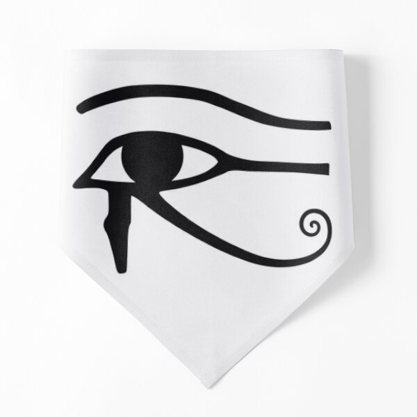 Egyptian Art: Eye of Horus #EgyptianArt #EyeofHorus  Pet Bandana