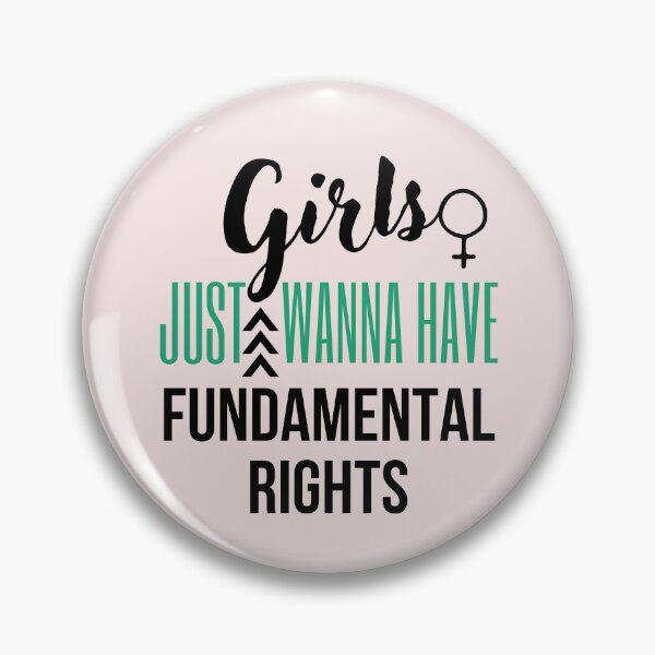 Item preview, Girls just wanna have fundamental rights designed and sold by Jenmag.