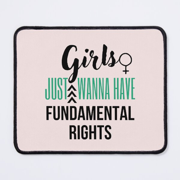 Item preview, Girls just wanna have fundamental rights designed and sold by Jenmag.