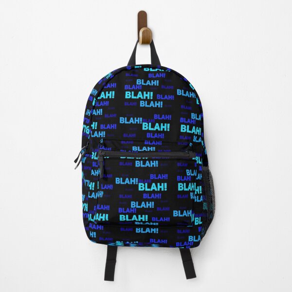 Item preview, Blue blah blah blah anti chatter design designed and sold by BiekerDesign.