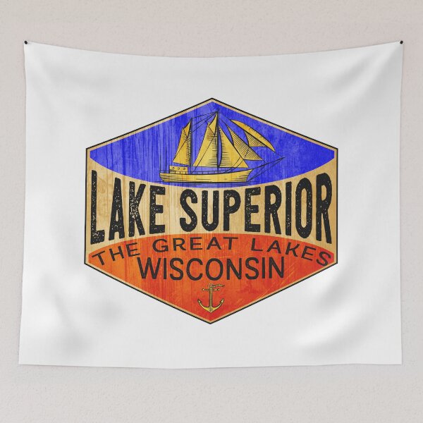 Item preview, LAKE SUPERIOR WISCONSIN BOATING JET SKI BOAT CAMPING HIKING 2 designed and sold by DESTINATIONS DECAL.