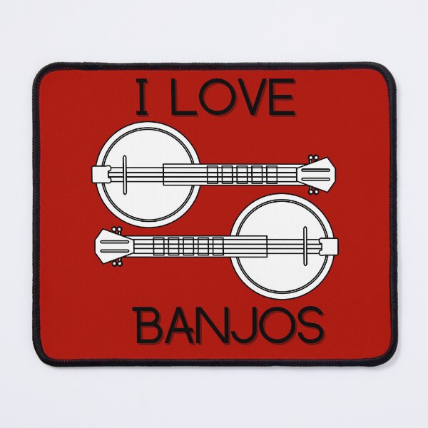 Item preview, I Love Banjos Music Lover designed and sold by Willyboy16.