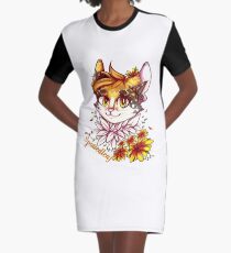 Spottedleaf Warrior Cats Graphic T-Shirt Dress
