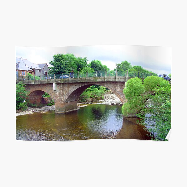 River Ericht bridge Poster