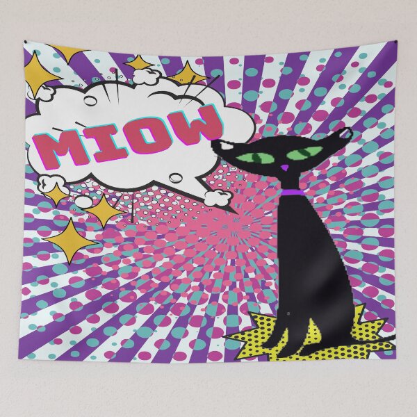 Item preview, Miow! Pop Art Cat designed and sold by LisWilliams.
