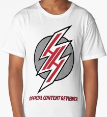 Hentai Haven "Official Content Reviewer" Large Print Long T-Shirt