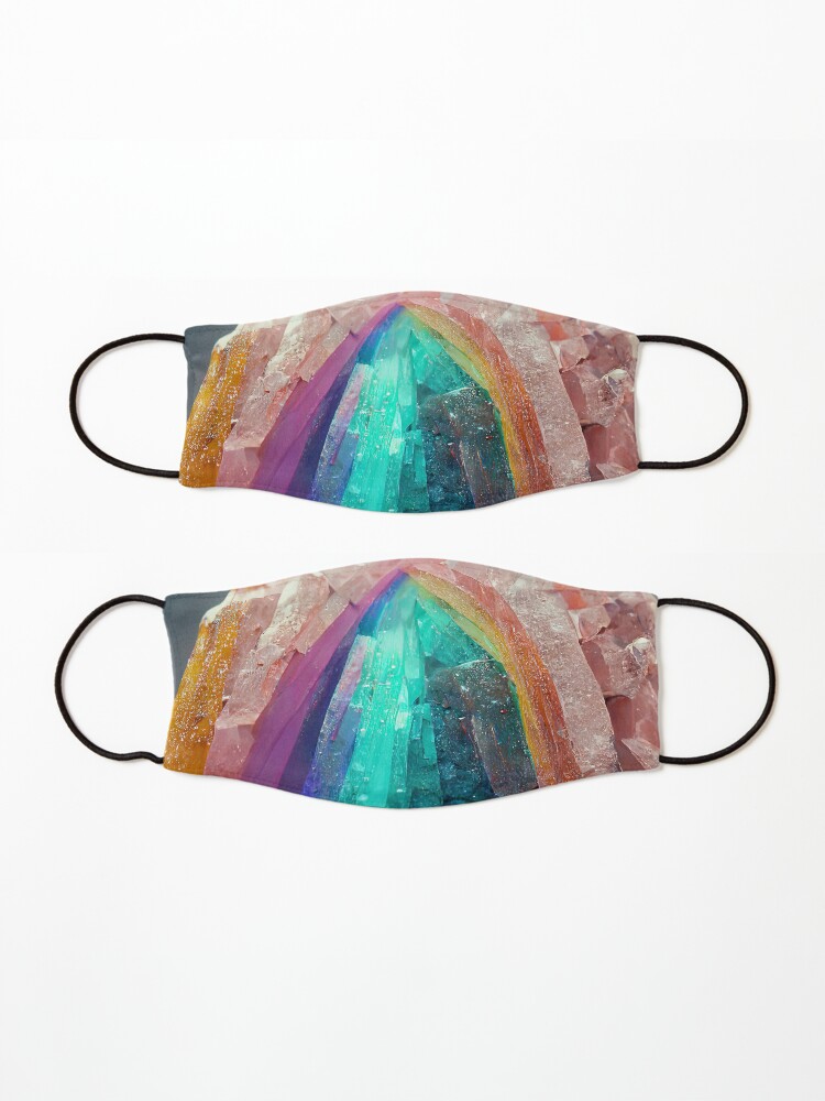 Alternate view of Rainbow Crystal Mask