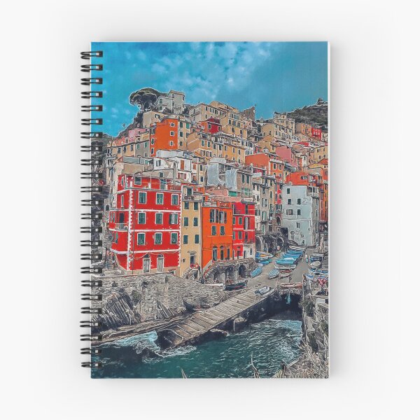 Item preview, Beautiful View Manarola Cinque Terre Northern Italy, Manarola Cinque Terre Painting Art, Architecture Manarola Cinque Terre Aesthetic Wallpaper, Cinque Terre Italy Manarola Cityscape Village  designed and sold by Trendymotion.