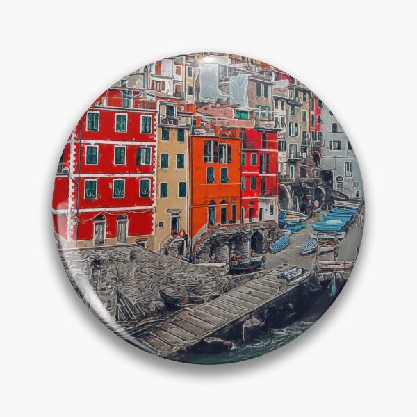 Item preview, Beautiful View Manarola Cinque Terre Northern Italy, Manarola Cinque Terre Painting Art, Architecture Manarola Cinque Terre Aesthetic Wallpaper, Cinque Terre Italy Manarola Cityscape Village  designed and sold by Trendymotion.