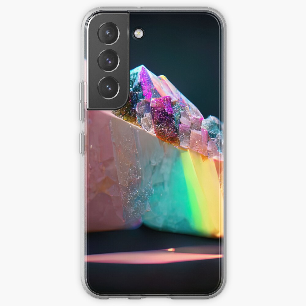 Rainbow Crystal Samsung Galaxy Phone Case