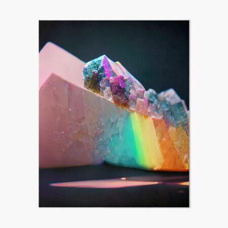 Rainbow Crystal Art Print – The Crafty Queer