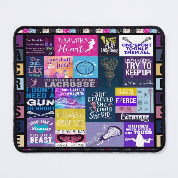 Item preview, If You Can't Play Nice Play Lacrosse-Chicks With Sticks Are Tough designed and sold by CarlaHerold.