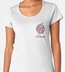 Hentai Haven "Official Content Reviewer" Small Print Women's Premium T-Shirt