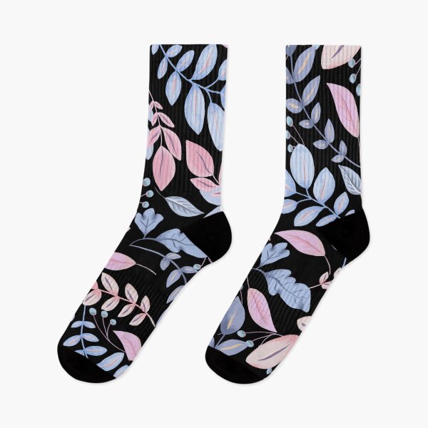Item preview, Pastel Leaves 1 | Multi Pack | Pink and Blue Flowers designed and sold by JillyJ05.