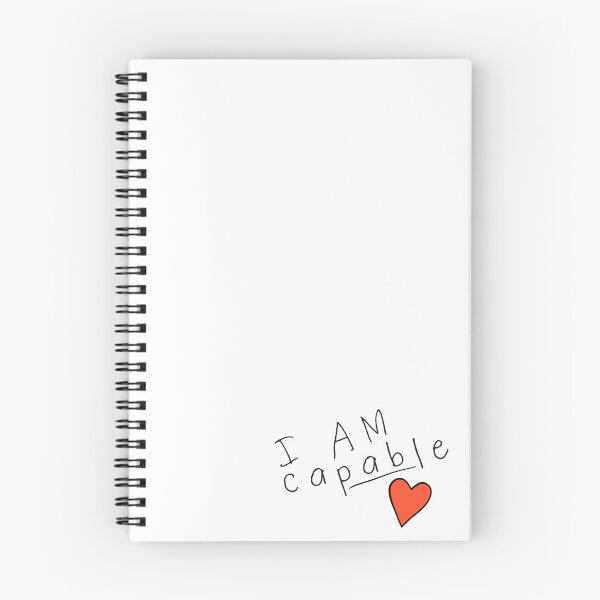 Item preview, I am Capable with red heart designed and sold by afonso-arts.