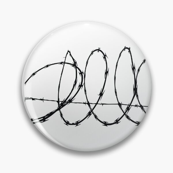 Item preview, Barbwire silhouette designed and sold by binti163.