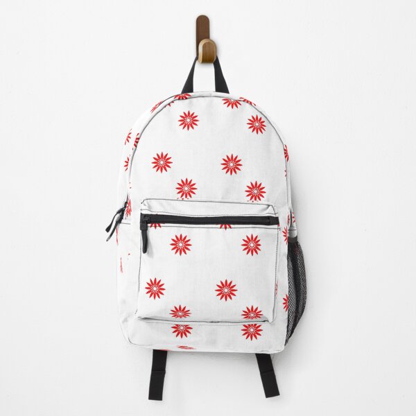 Item preview, Minimalistic red floral pattern  designed and sold by UniqueDesignHub.