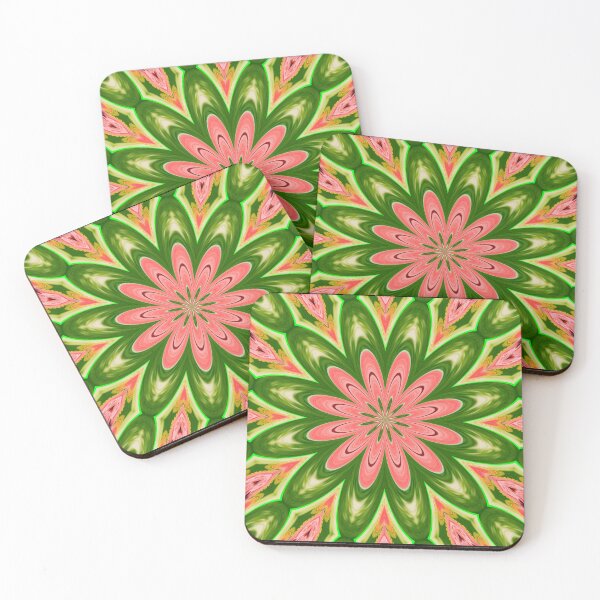 Item preview, ABSTRACT PAINTING WATERMELON GEOMETRIC ART FANTASY. designed and sold by Ralek.