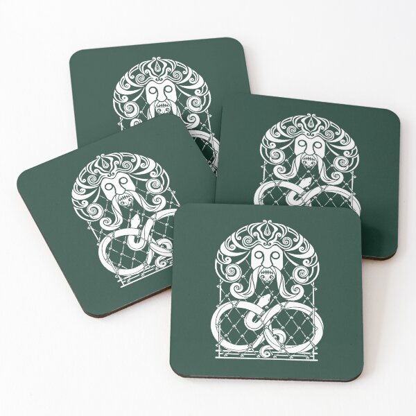 Item preview, Loki - Norse God Art - white transparent designed and sold by A.W. Groot Roessink.