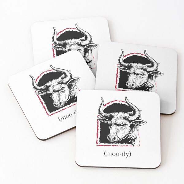 Item preview, Moo-dy. Cool Cow designed and sold by Rebel-Design.