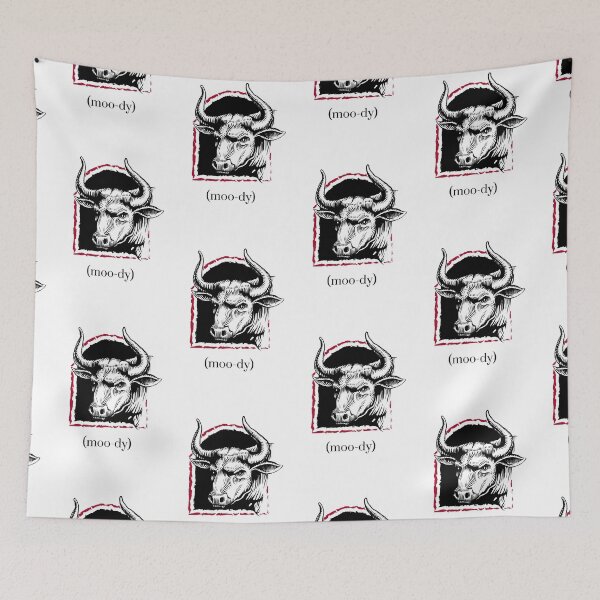 Item preview, Moo-dy. Cool Cow designed and sold by Rebel-Design.