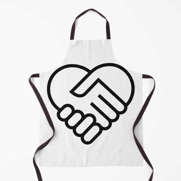 Item preview, Hand shake in heart designed and sold by binti163.