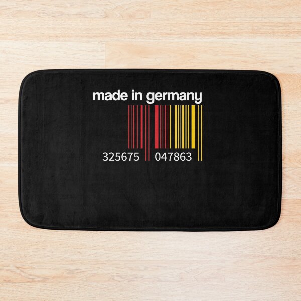 Item preview, Germany Flag Barcode Made in Germany Berlin German Gift Idea designed and sold by Lenny Stahl.