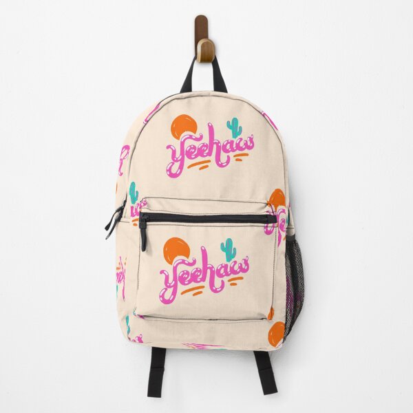 Item preview, YEEHAW | Pink 90s Style Colorful Cowboy Space Cowgirl Neon Sunset Sun Cactus Rodeo Aesthetic | HOWDY Y'ALL | White Background designed and sold by PEARROT.