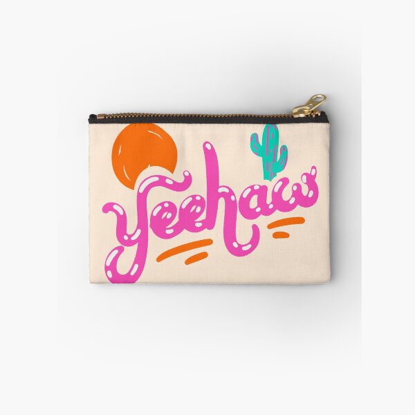 Item preview, YEEHAW | Pink 90s Style Colorful Cowboy Space Cowgirl Neon Sunset Sun Cactus Rodeo Aesthetic | HOWDY Y'ALL | White Background designed and sold by PEARROT.