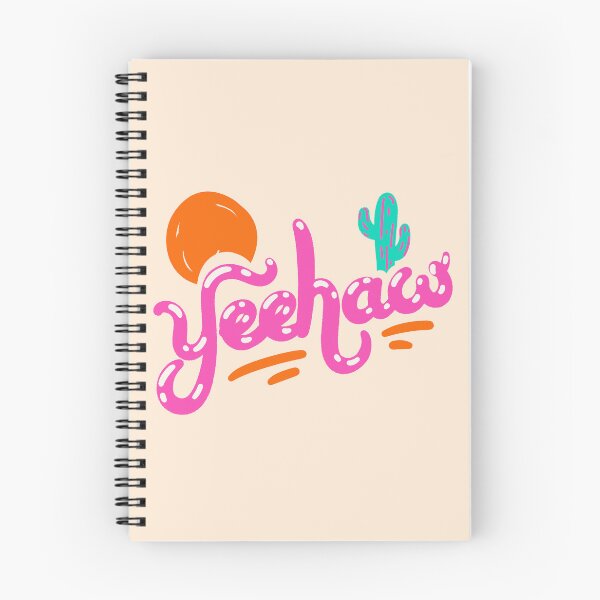 Item preview, YEEHAW | Pink 90s Style Colorful Cowboy Space Cowgirl Neon Sunset Sun Cactus Rodeo Aesthetic | HOWDY Y'ALL | White Background designed and sold by PEARROT.