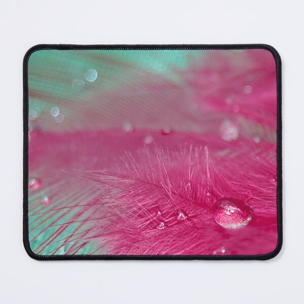 Item preview, Abstract pink feathers with water drops designed and sold by Photostacia.