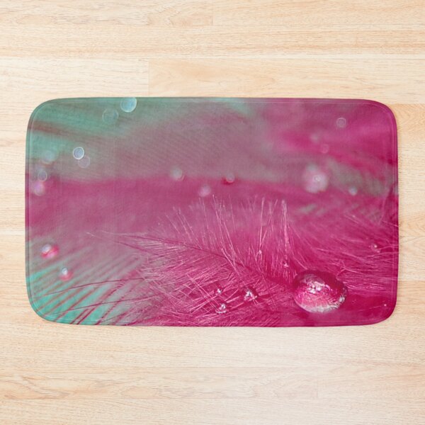Item preview, Abstract pink feathers with water drops designed and sold by Photostacia.