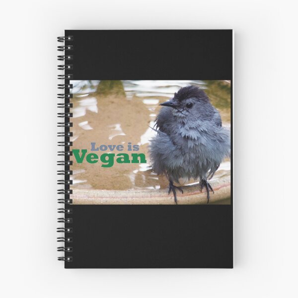Item preview, Love is Vegan - baby bird designed and sold by VeganBear.