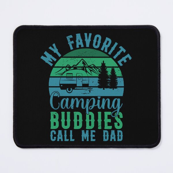 Item preview, Camping Dad Nature Outdoor Activity Campfire Camper designed and sold by haselshirt.