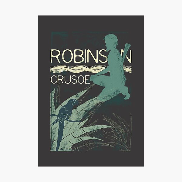 Books Collection: Robinson Crusoe Photographic Print