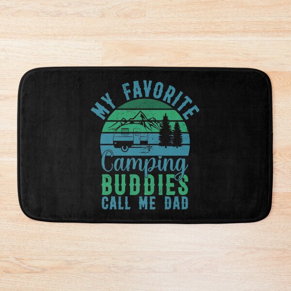 Item preview, Camping Dad Nature Outdoor Activity Campfire Camper designed and sold by haselshirt.