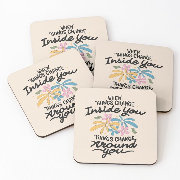 Item preview, When Things Change Inside You, Things Change Around You by Tobe Fonseca designed and sold by Tobe Fonseca®.